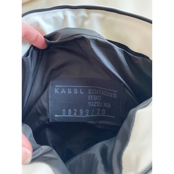 Kassl Editions Puffy Clutch in White - Picture 4 of 5